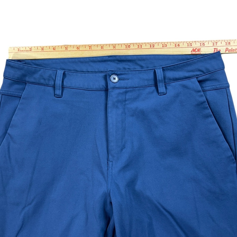 BYLT Everyday Pant 2.0 Mens 34x32 Blue Slim Performance‎ Tech Stretch Tapered - Picture 5 of 11